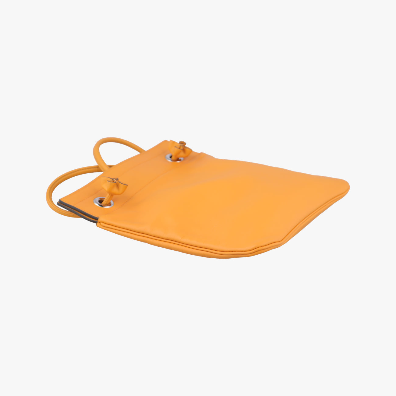 Pre-owned Hermes Sac Aline mini Orange lambskin  shoulderbag | stylenewstar