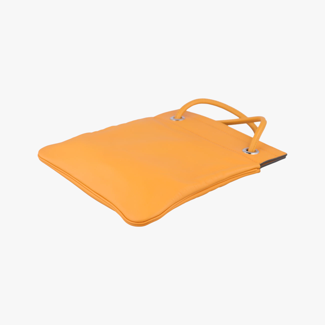 Pre-owned Hermes Sac Aline mini Orange lambskin  shoulderbag | stylenewstar