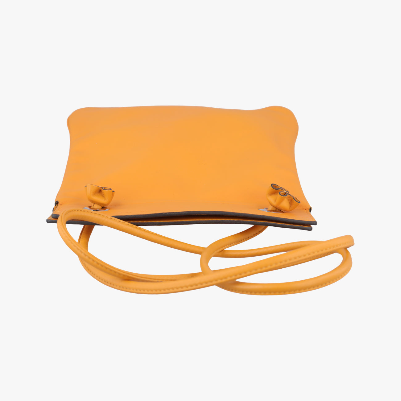 Pre-owned Hermes Sac Aline mini Orange lambskin  shoulderbag | stylenewstar