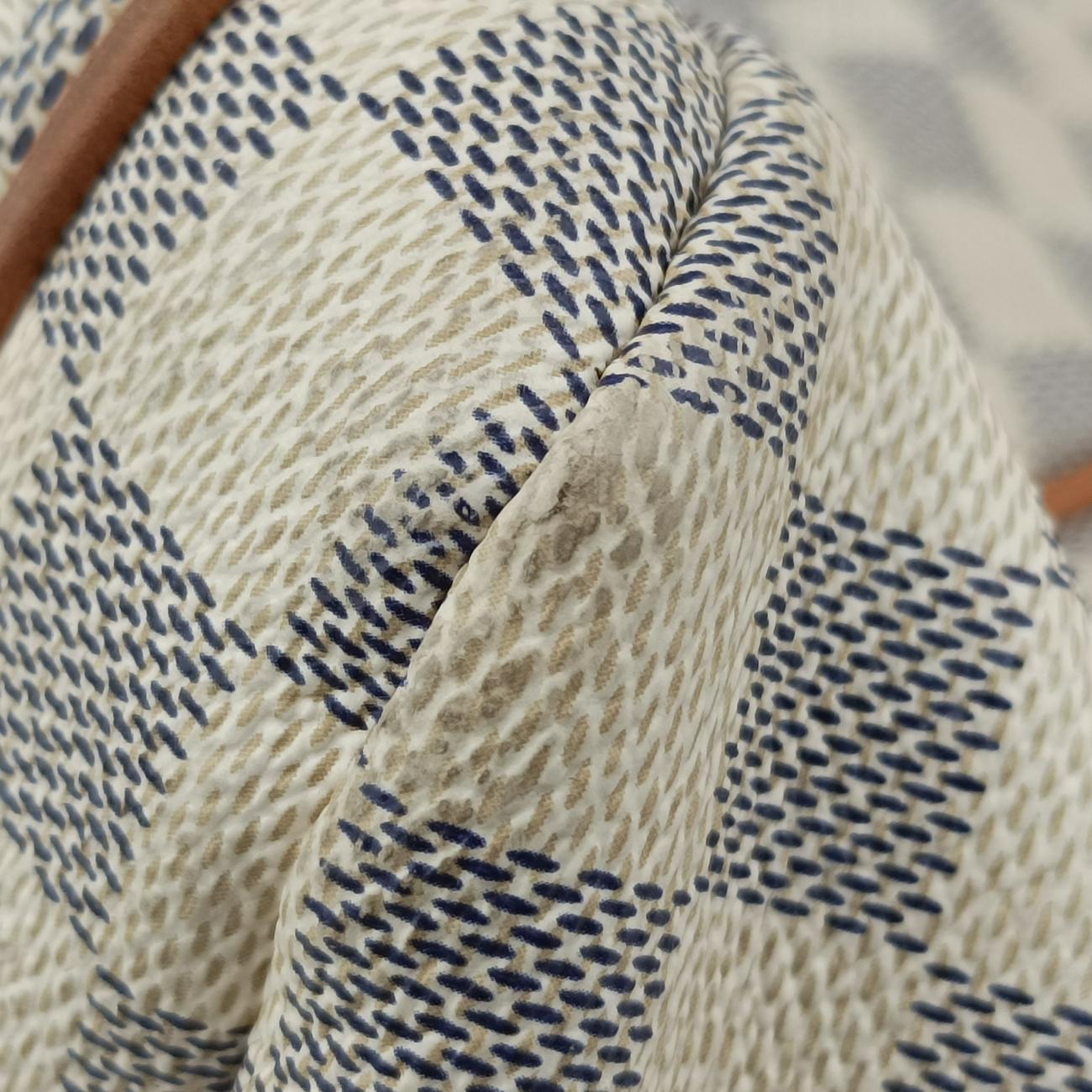 Vintage Louis Vuitton TOTALLY MM Azur Damier Canvas N51262 shoulderbag | stylenewstar