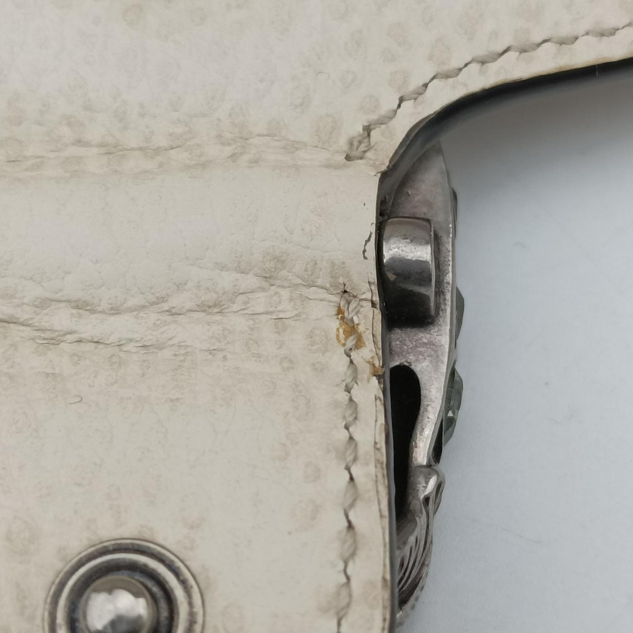 Pre-owned Gucci Dionysus White Leather 476432 shoulderbag | stylenewstar