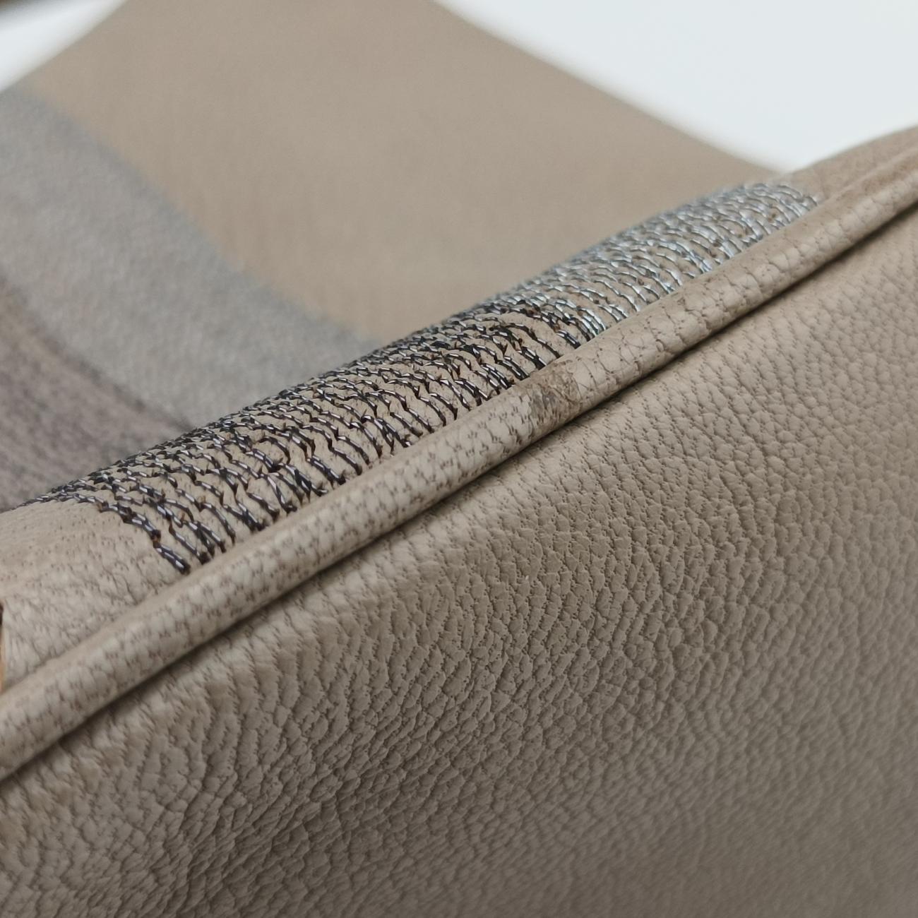 Pre-owned Bottega Veneta Intrecciato Beige x Multicolor lambskin  handbag | stylenewstar