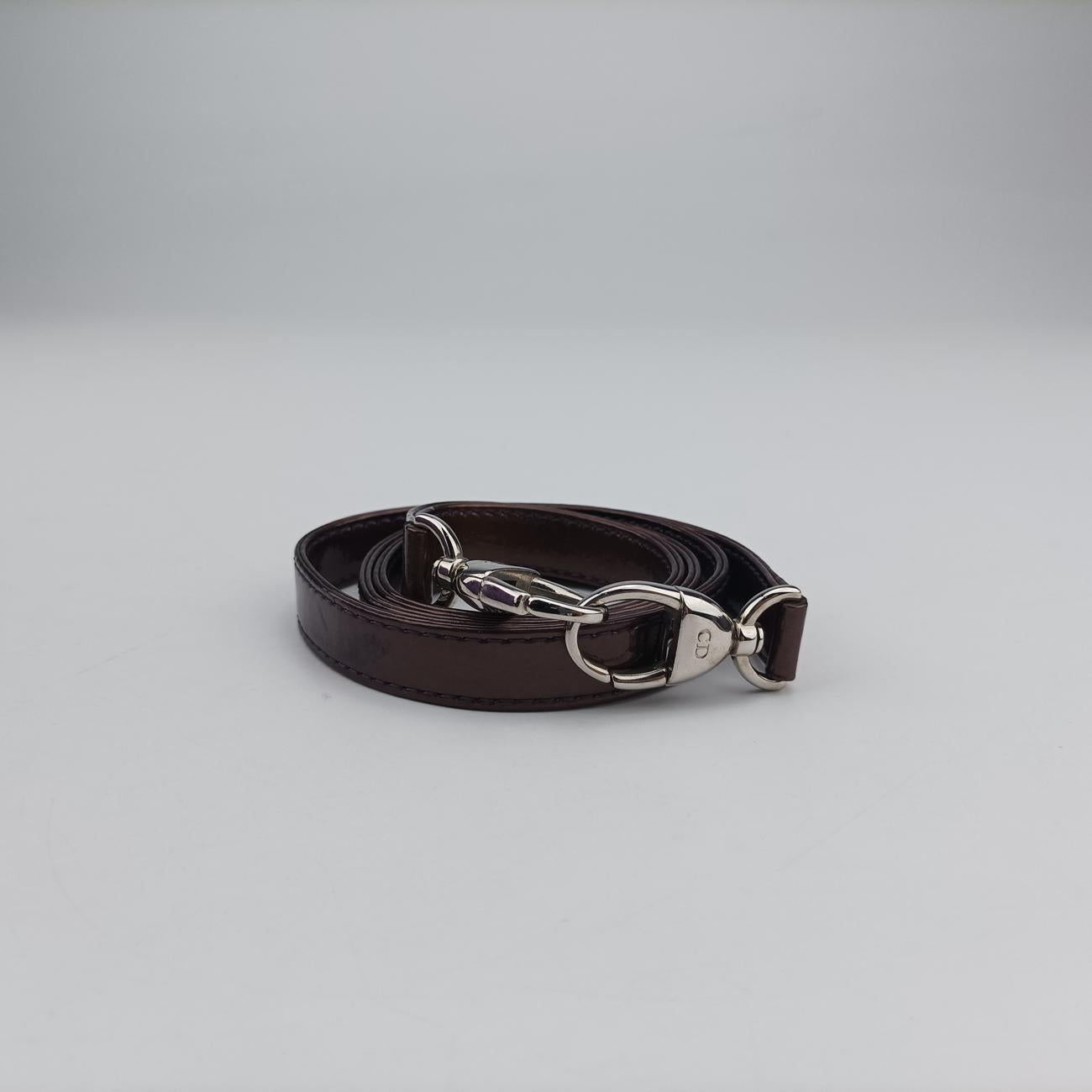 Pre-owned Christian Dior Lady Dior Purple x Orange x Brown Lambskin  shoulderbag | stylenewstar