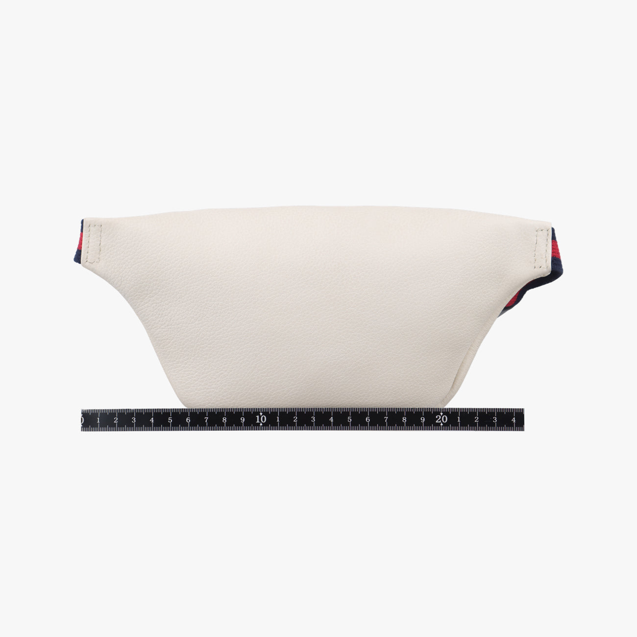 Pre-owned Gucci GUCCI Print White Leather 527792 bum bag/waist bag | stylenewstar