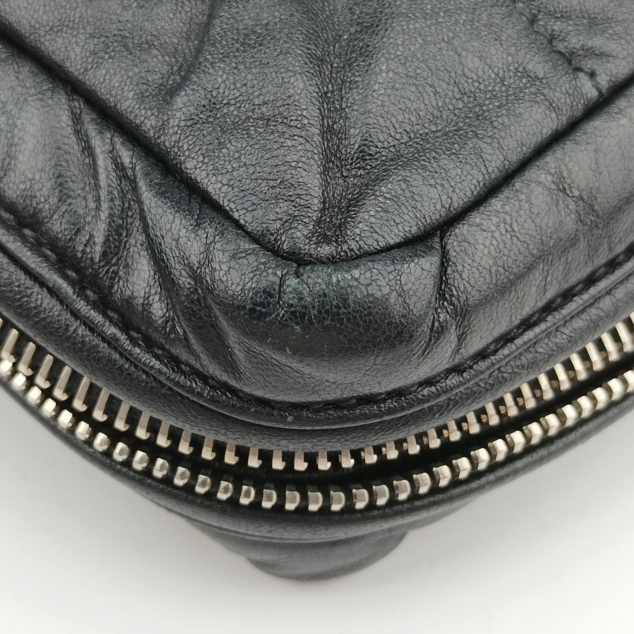 Secondhand Prada Double Flap Black Leather BR5036  shoulderbag | stylenewstar
