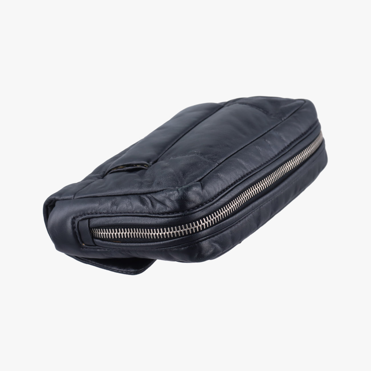 Secondhand Prada Double Flap Black Leather BR5036  shoulderbag | stylenewstar