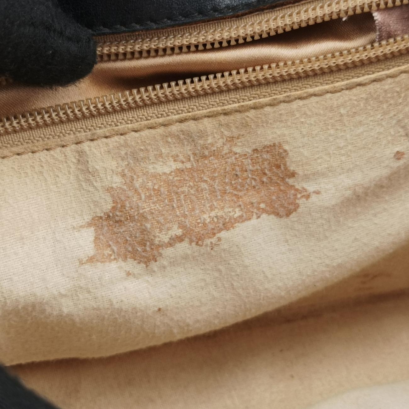 Pre-owned Bottega Veneta Intrecciato Black lambskin  shoulderbag | stylenewstar