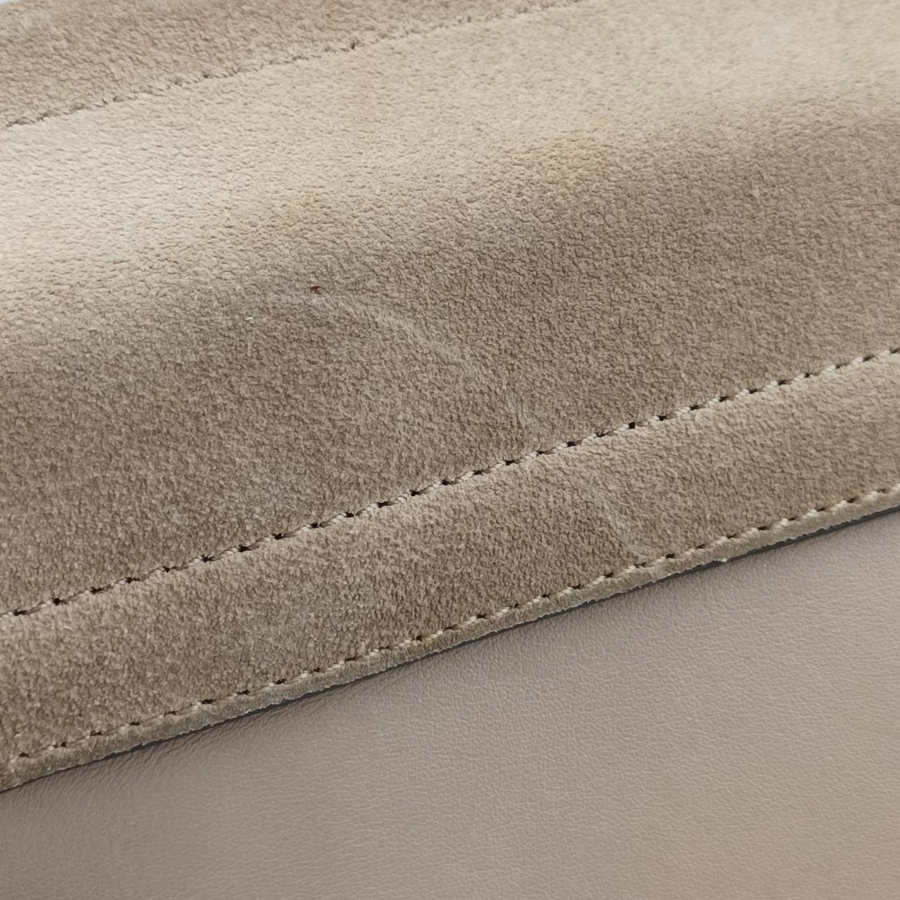 Pre-owned Chloe FAYE Brown Suede × leather  shoulderbag | stylenewstar