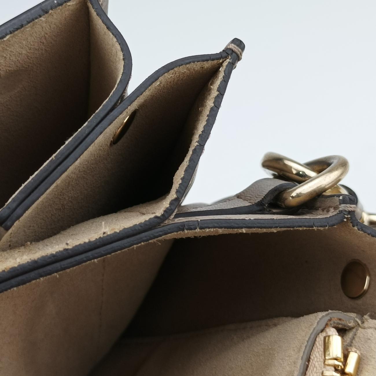 Pre-owned Chloe FAYE Brown Suede × leather  shoulderbag | stylenewstar