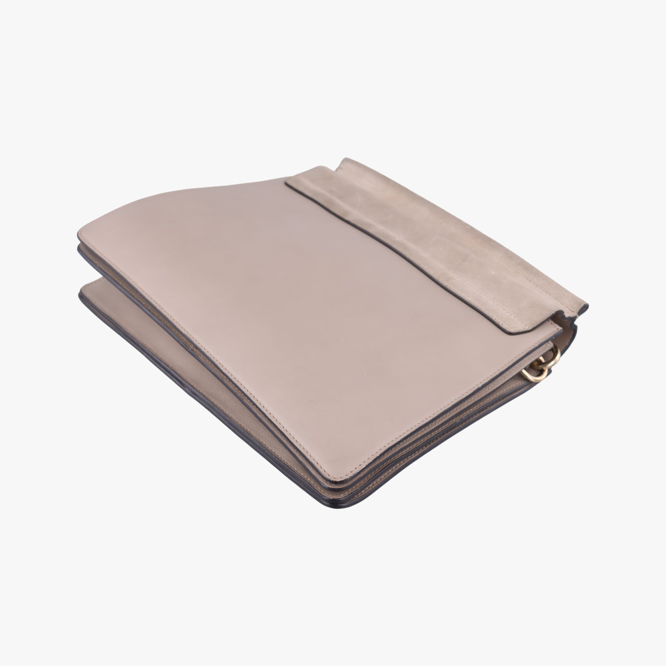 Pre-owned Chloe FAYE Brown Suede × leather  shoulderbag | stylenewstar