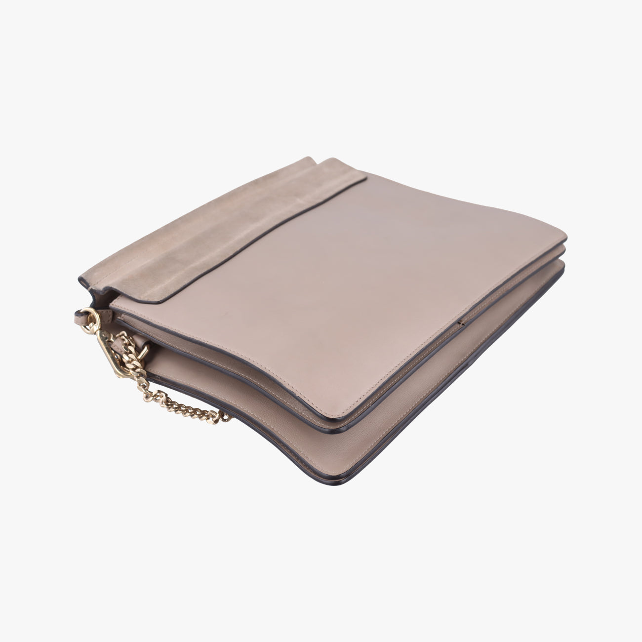 Pre-owned Chloe FAYE Brown Suede × leather  shoulderbag | stylenewstar