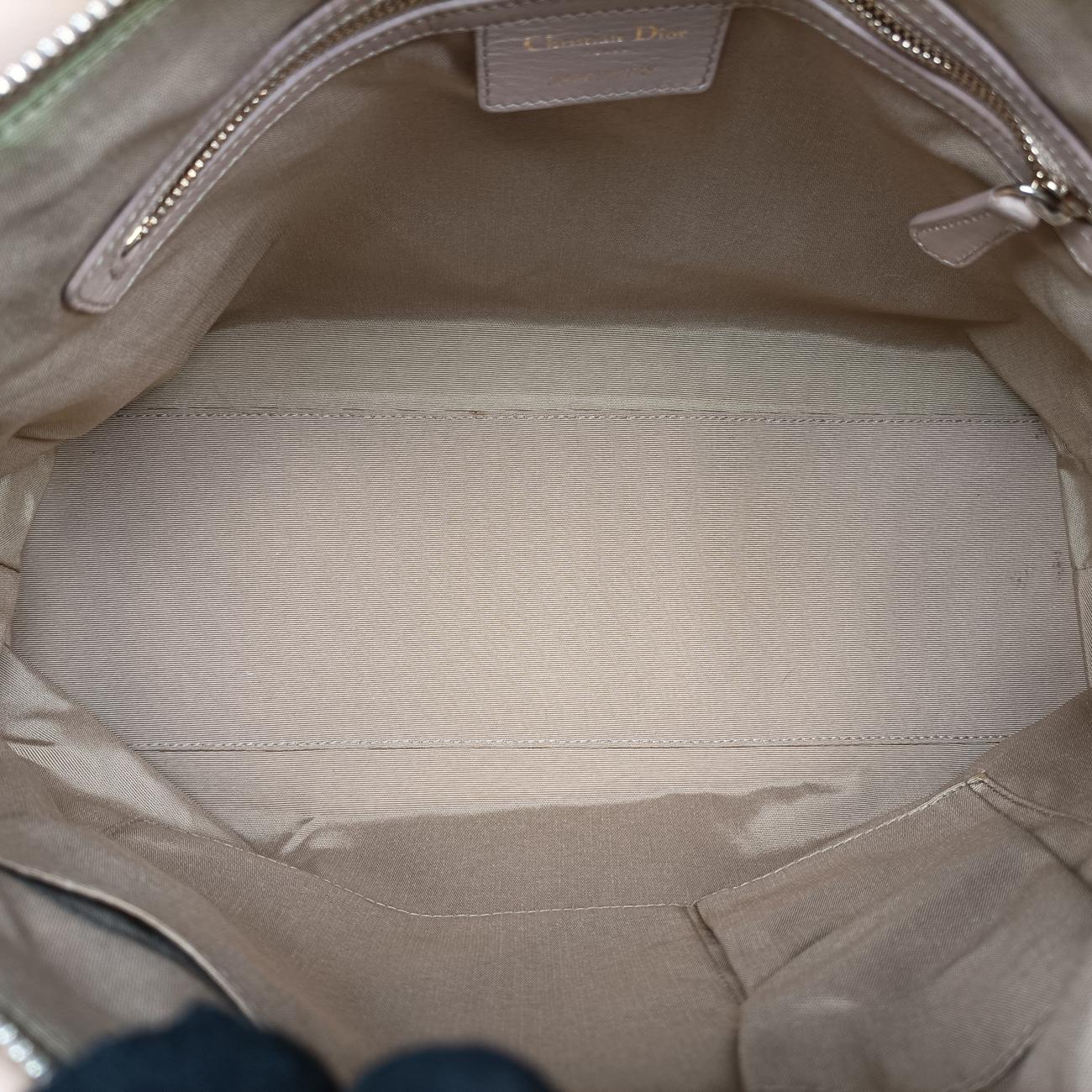 Pre-owned Christian Dior Granville Beige lambskin  handbag | stylenewstar