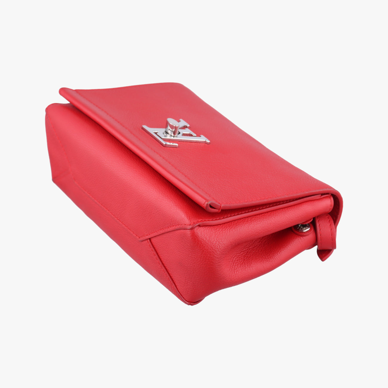 Pre-owned Louis Vuitton Lock Me II BB Ruby Leather M51202 shoulderbag | stylenewstar