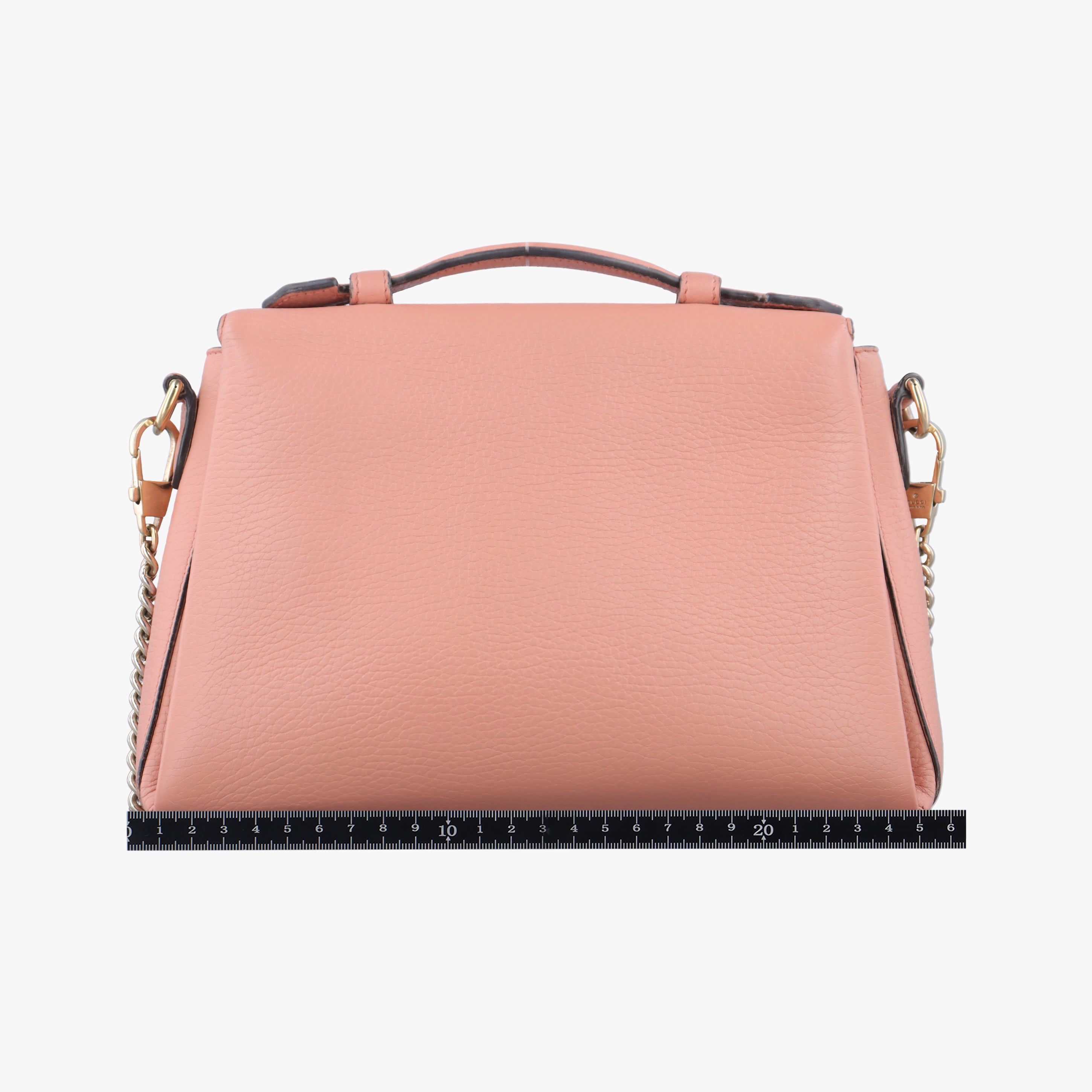 Vintage Gucci Interlocking G Pink Leather 510302 shoulderbag | stylenewstar