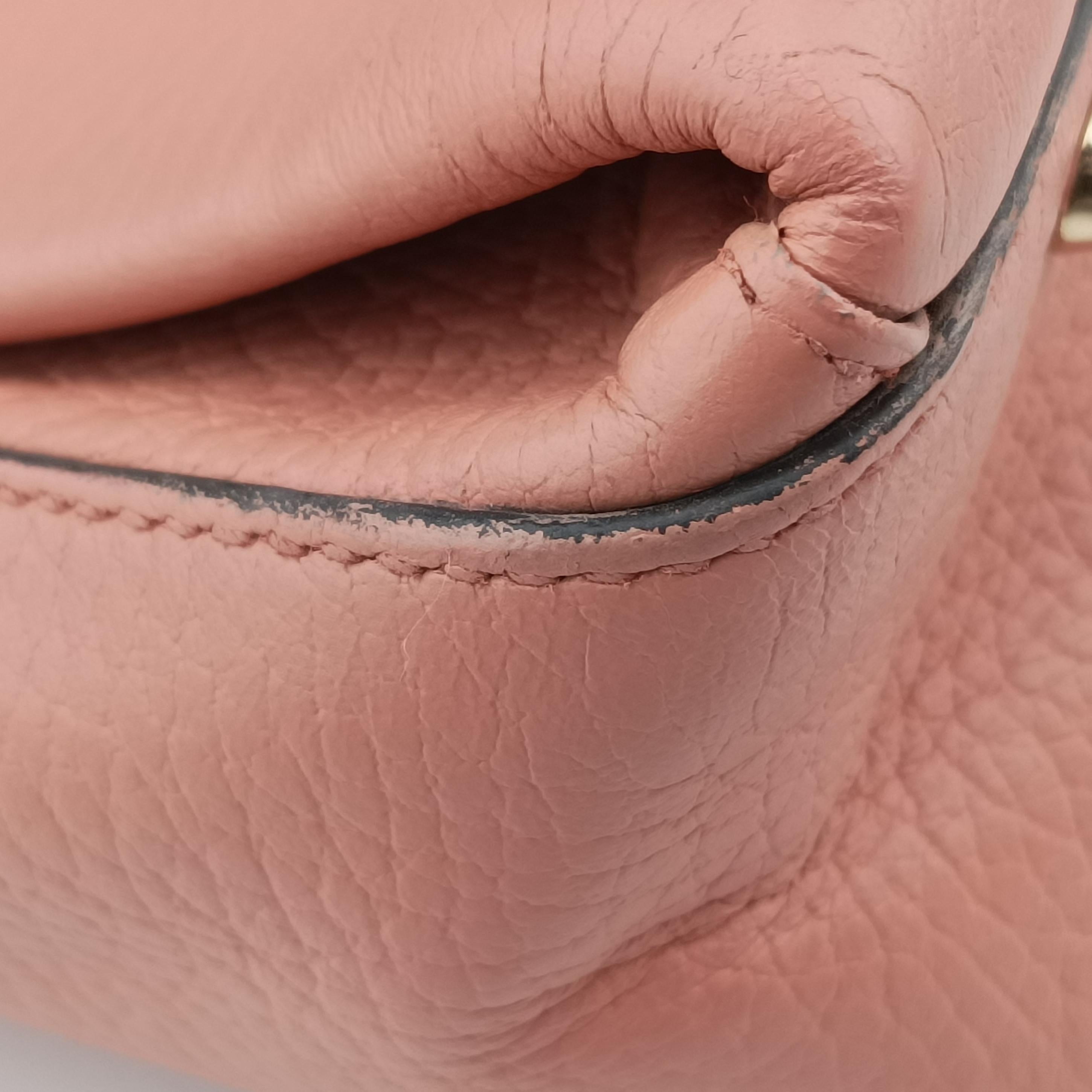 Vintage Gucci Interlocking G Pink Leather 510302 shoulderbag | stylenewstar