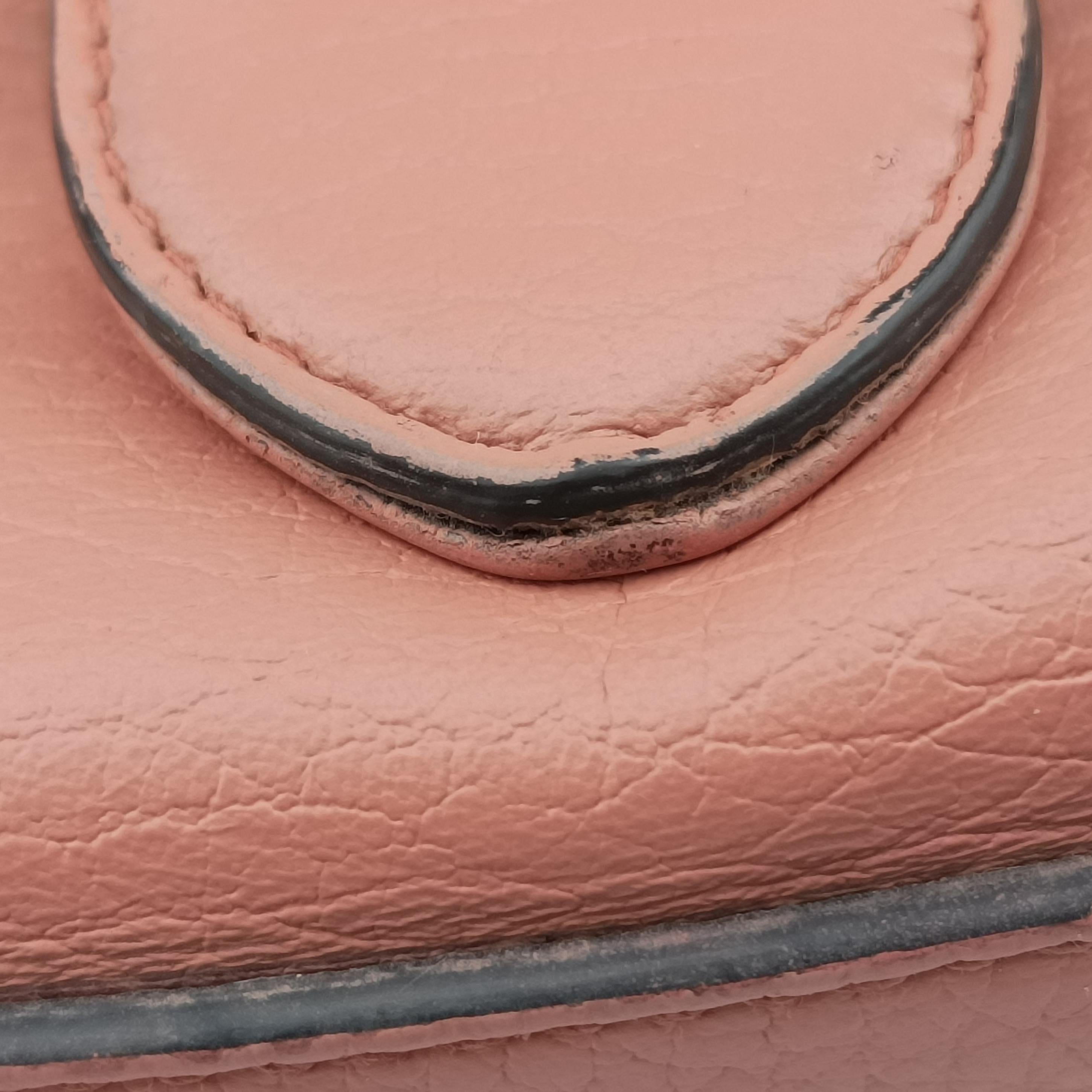 Vintage Gucci Interlocking G Pink Leather 510302 shoulderbag | stylenewstar