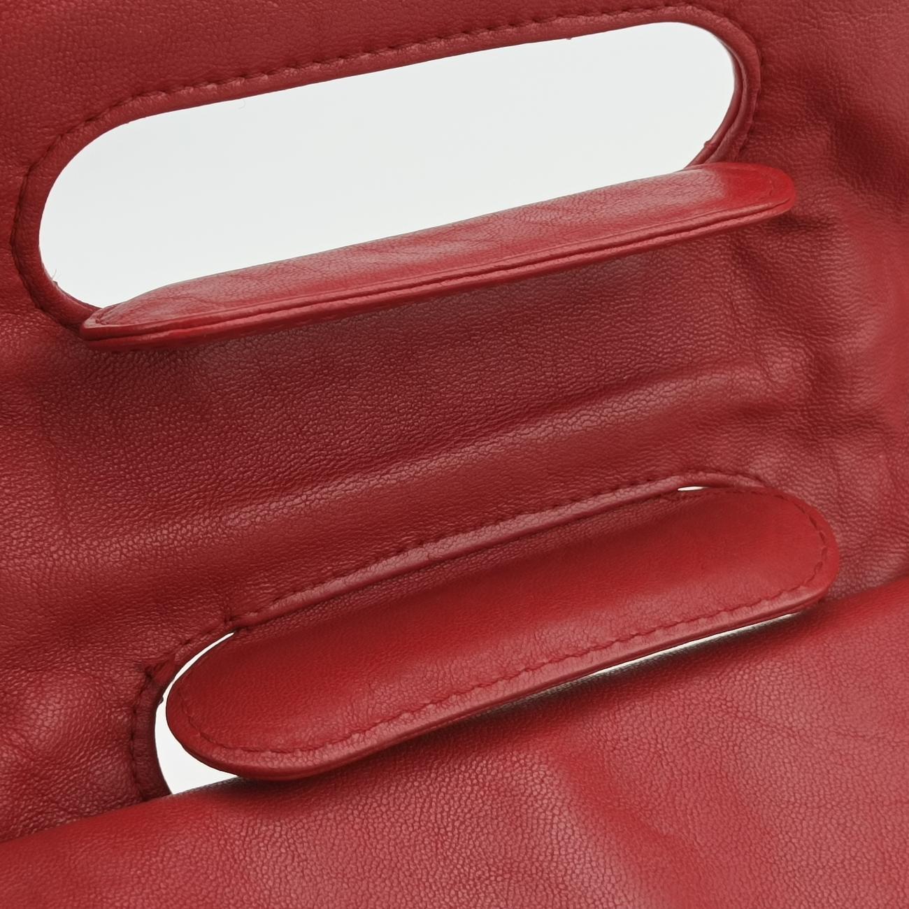 Pre-owned Chanel Paris-Byzance Take Away Flap Red lambskin A66738 shoulderbag | stylenewstar