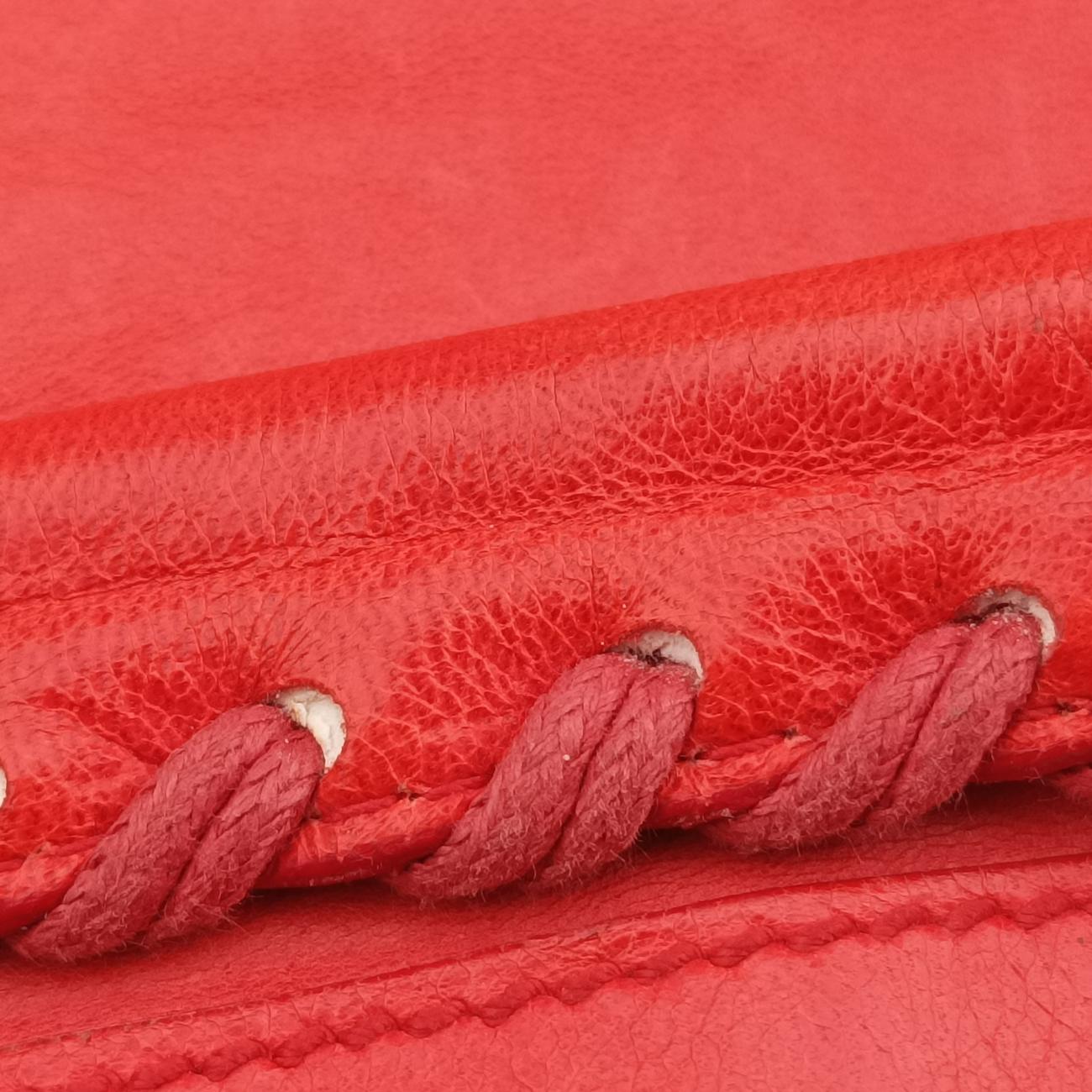 Pre-owned Balenciaga Giant Day Orange lambskin  handbag | stylenewstar