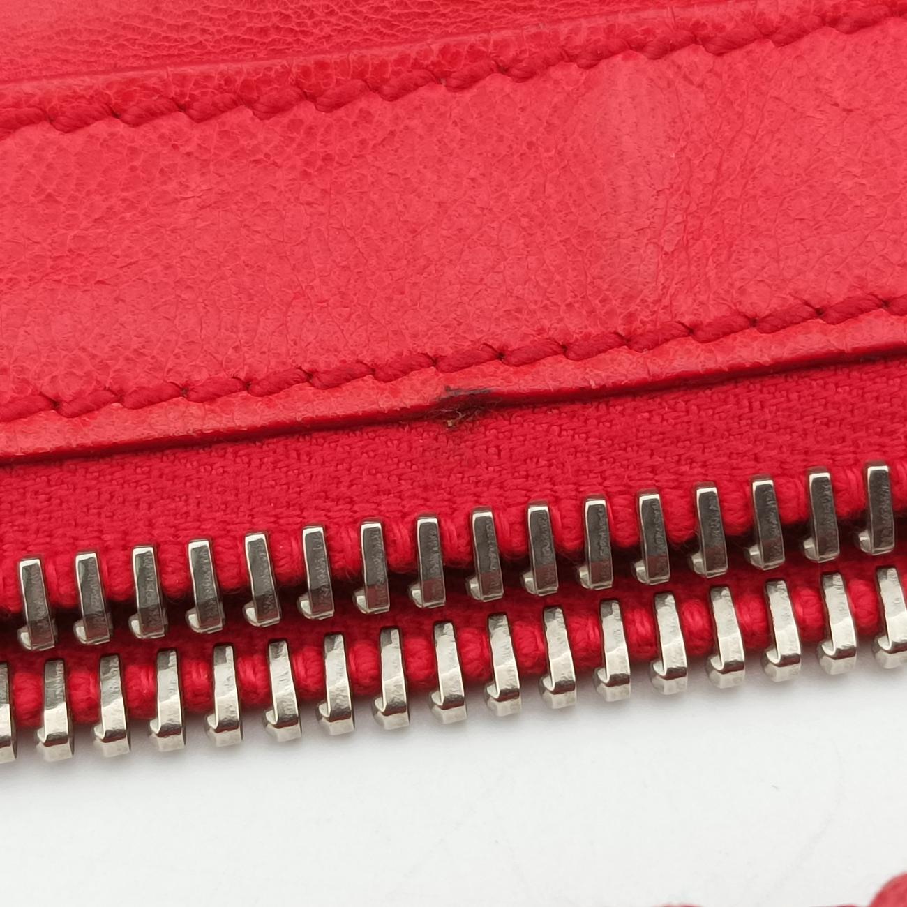 Pre-owned Balenciaga Giant Day Orange lambskin  handbag | stylenewstar