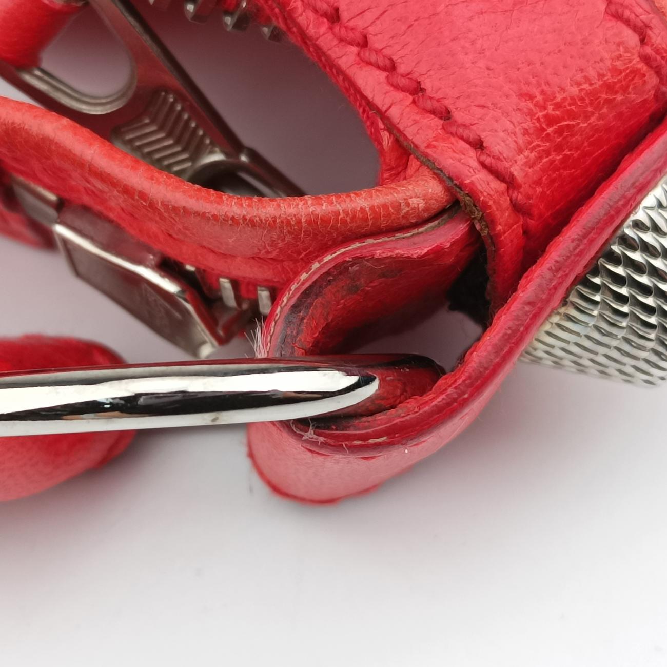 Pre-owned Balenciaga Giant Day Orange lambskin  handbag | stylenewstar