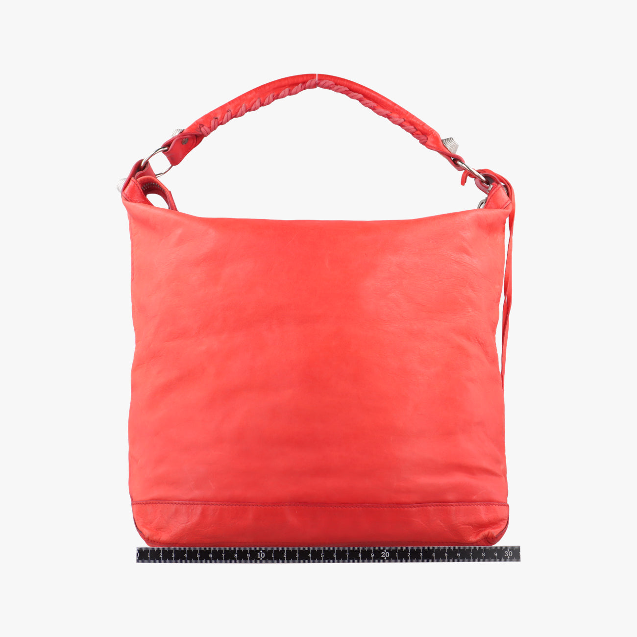 Pre-owned Balenciaga Giant Day Orange lambskin  handbag | stylenewstar