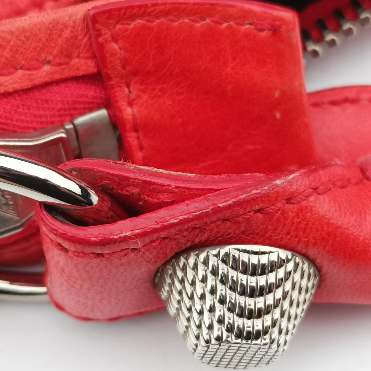 Pre-owned Balenciaga Giant Day Orange lambskin  handbag | stylenewstar