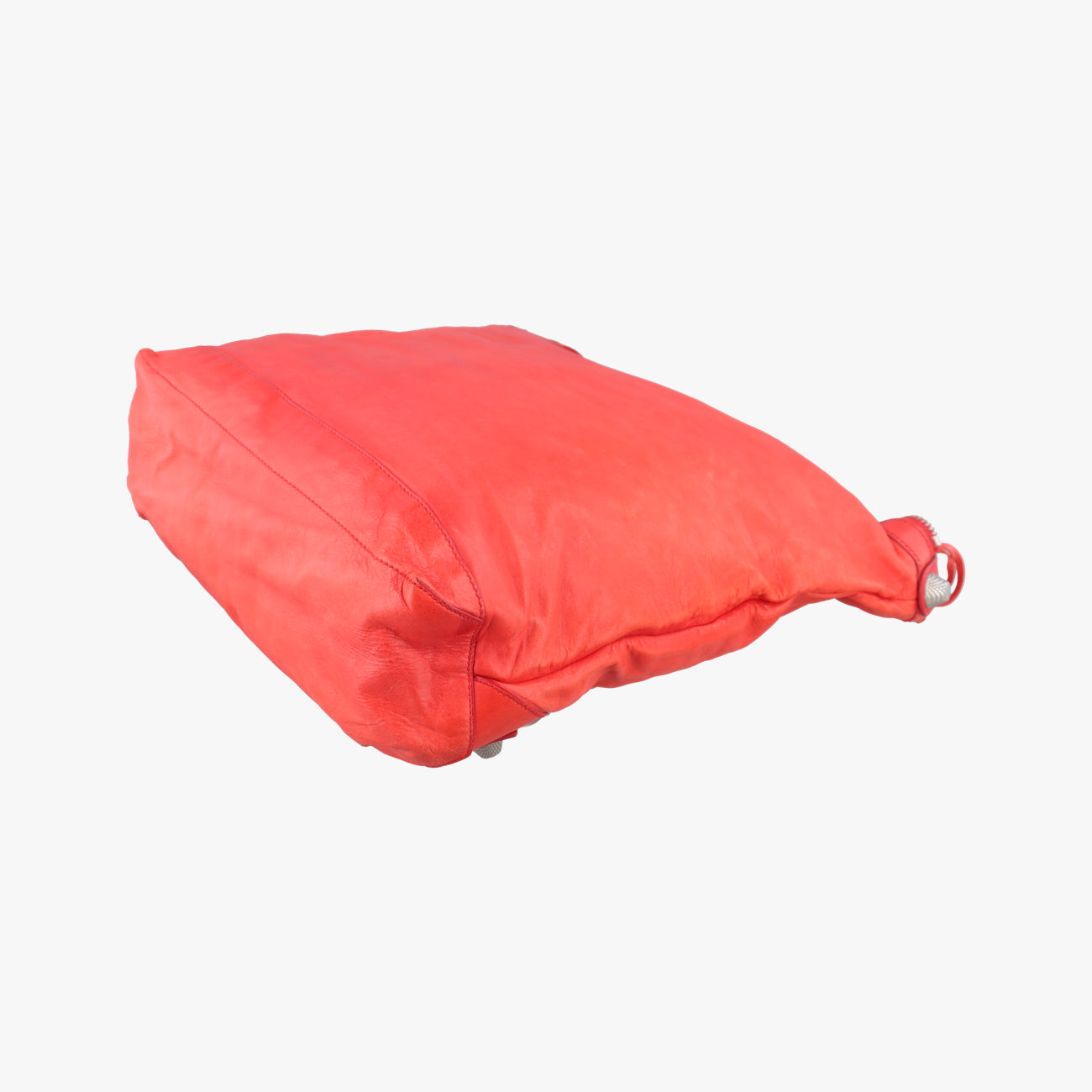 Pre-owned Balenciaga Giant Day Orange lambskin  handbag | stylenewstar