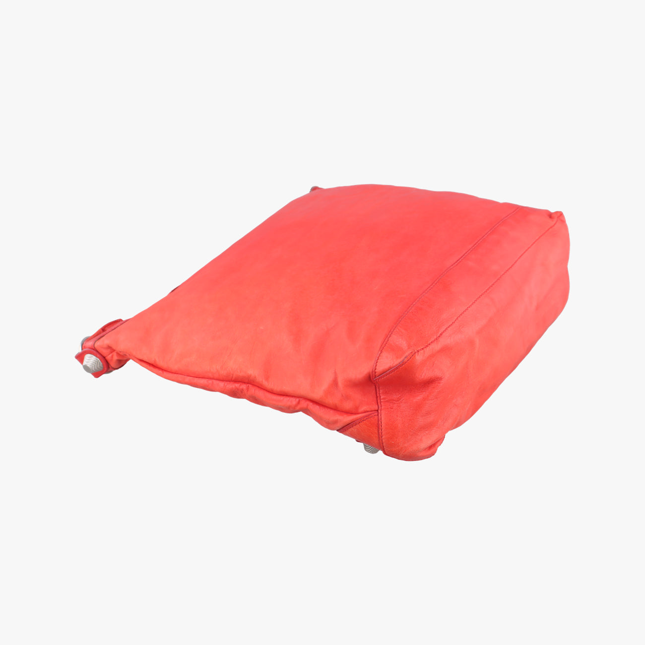 Pre-owned Balenciaga Giant Day Orange lambskin  handbag | stylenewstar