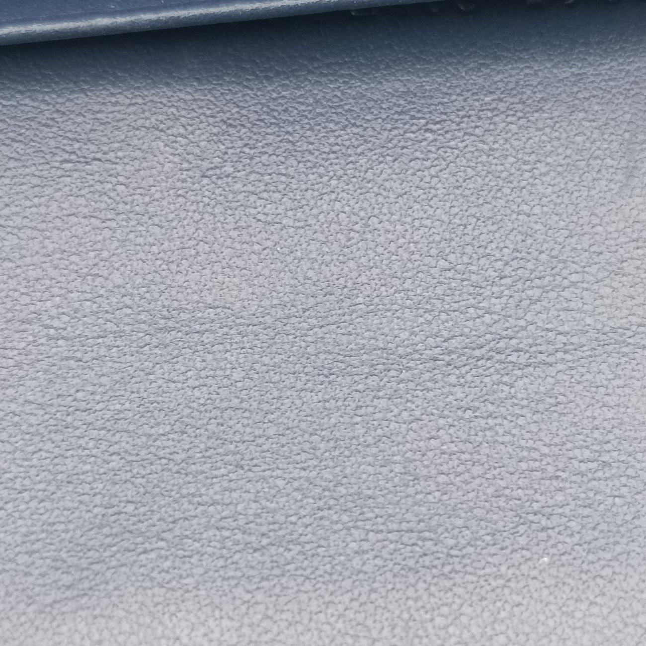 Pre-owned Fendi Monster Eyes Continental Blue Leather 8M0365 handbag | stylenewstar