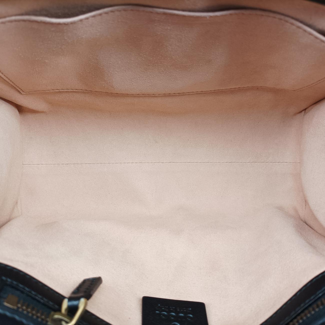 Vintage Gucci Osiride GG Supreme beige×black×Multicolour Leather × Canvas 497996 shoulderbag | stylenewstar