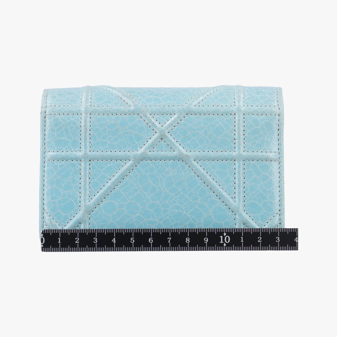 Secondhand Christian Dior Diorama Blue Leather  shoulderbag | stylenewstar