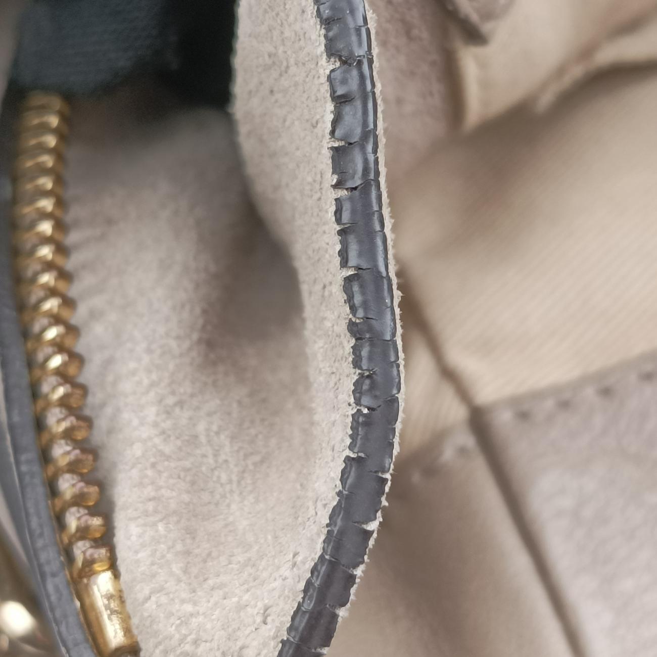 Pre-owned Chloe FAYE mini Grey Suede × leather  backpack/rucksack | stylenewstar