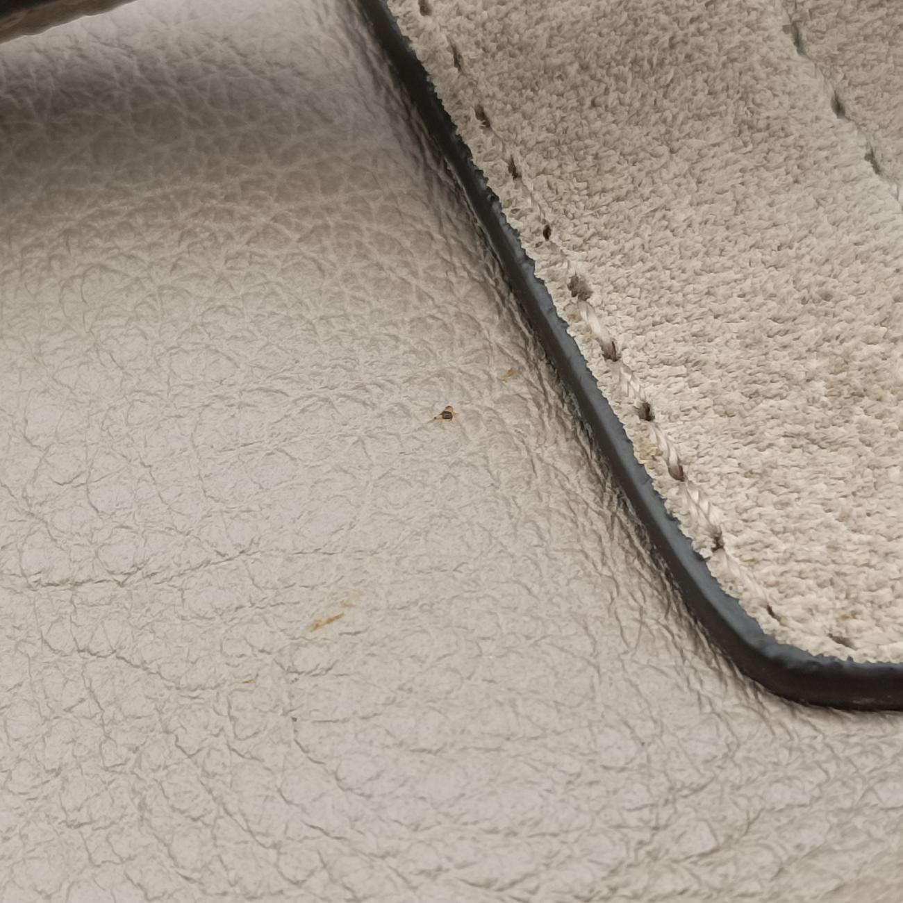 Pre-owned Chloe FAYE mini Grey Suede × leather  backpack/rucksack | stylenewstar