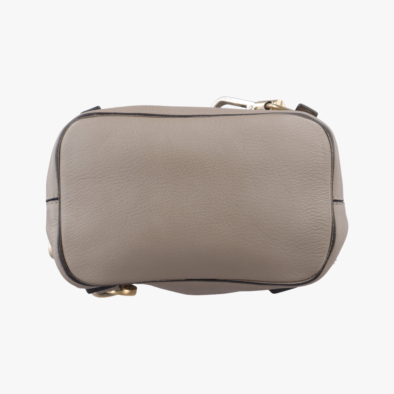 Pre-owned Chloe FAYE mini Grey Suede × leather  backpack/rucksack | stylenewstar