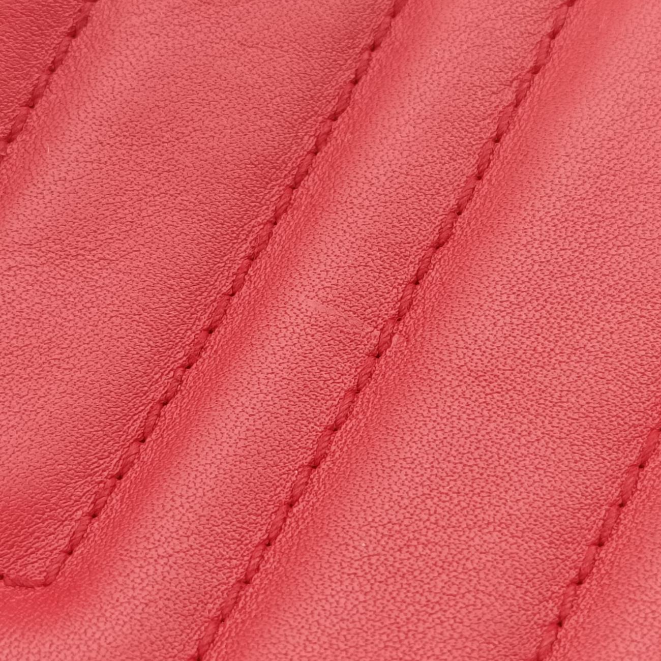 Pre-owned Gucci GG Marmont Red Leather 447632 shoulderbag | stylenewstar