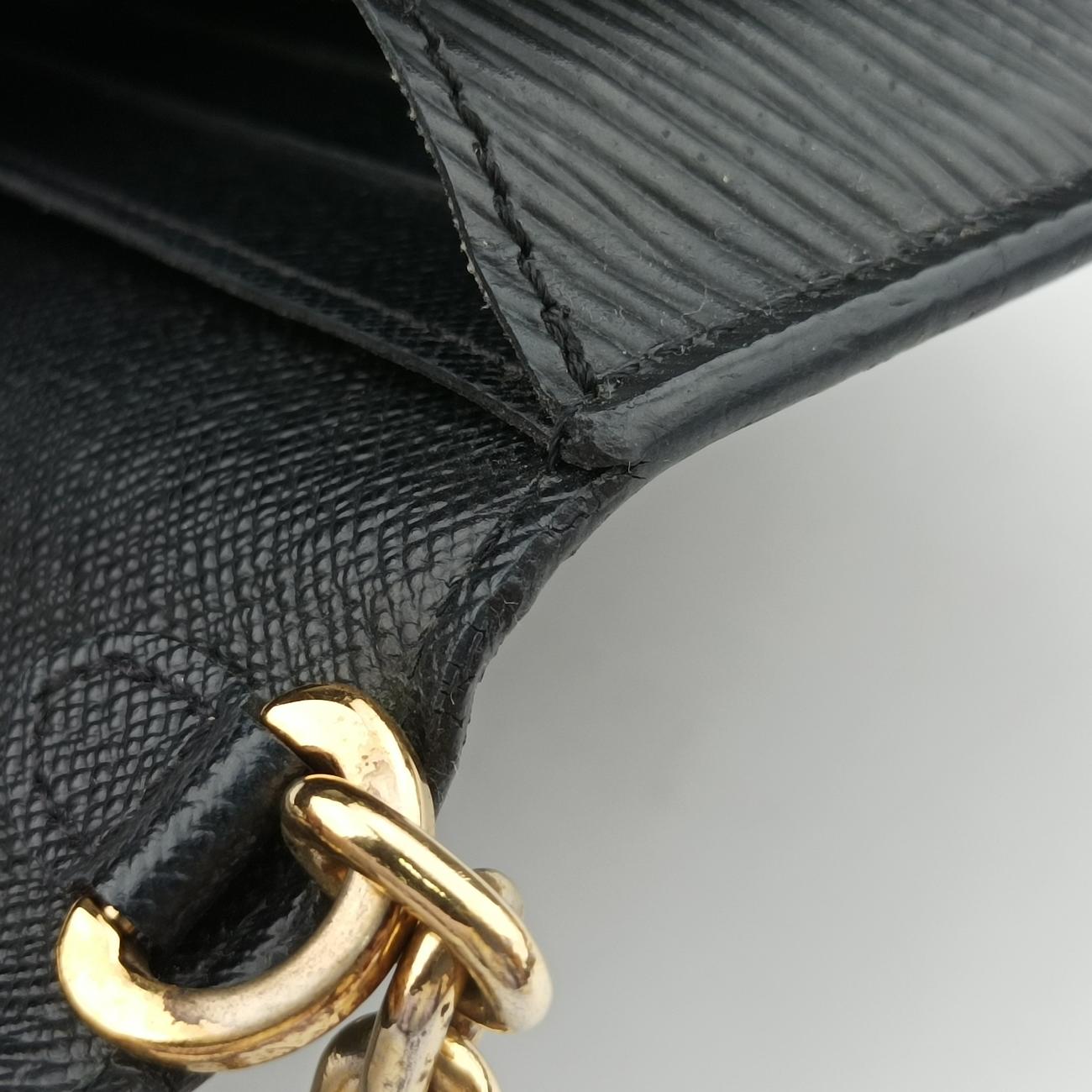 Pre-owned Louis Vuitton Portefeuille Twist Noir×multicolor Epi M62463 shoulderbag | stylenewstar