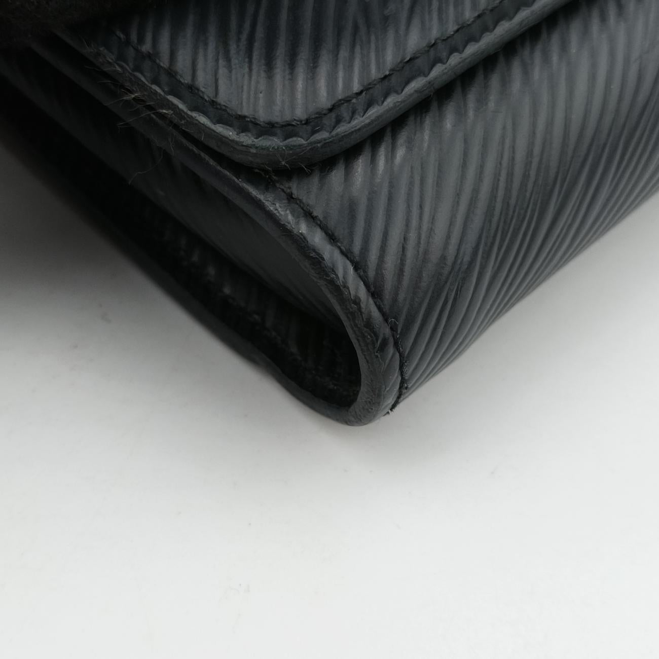 Pre-owned Louis Vuitton Portefeuille Twist Noir×multicolor Epi M62463 shoulderbag | stylenewstar