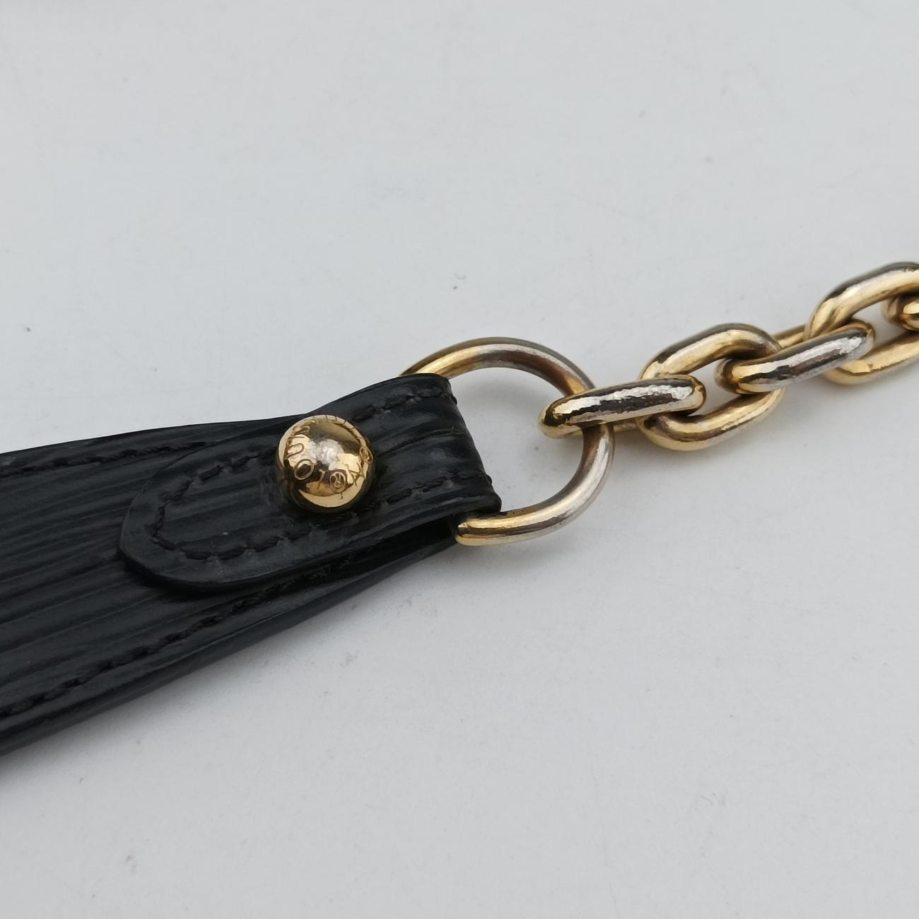 Pre-owned Louis Vuitton Portefeuille Twist Noir×multicolor Epi M62463 shoulderbag | stylenewstar