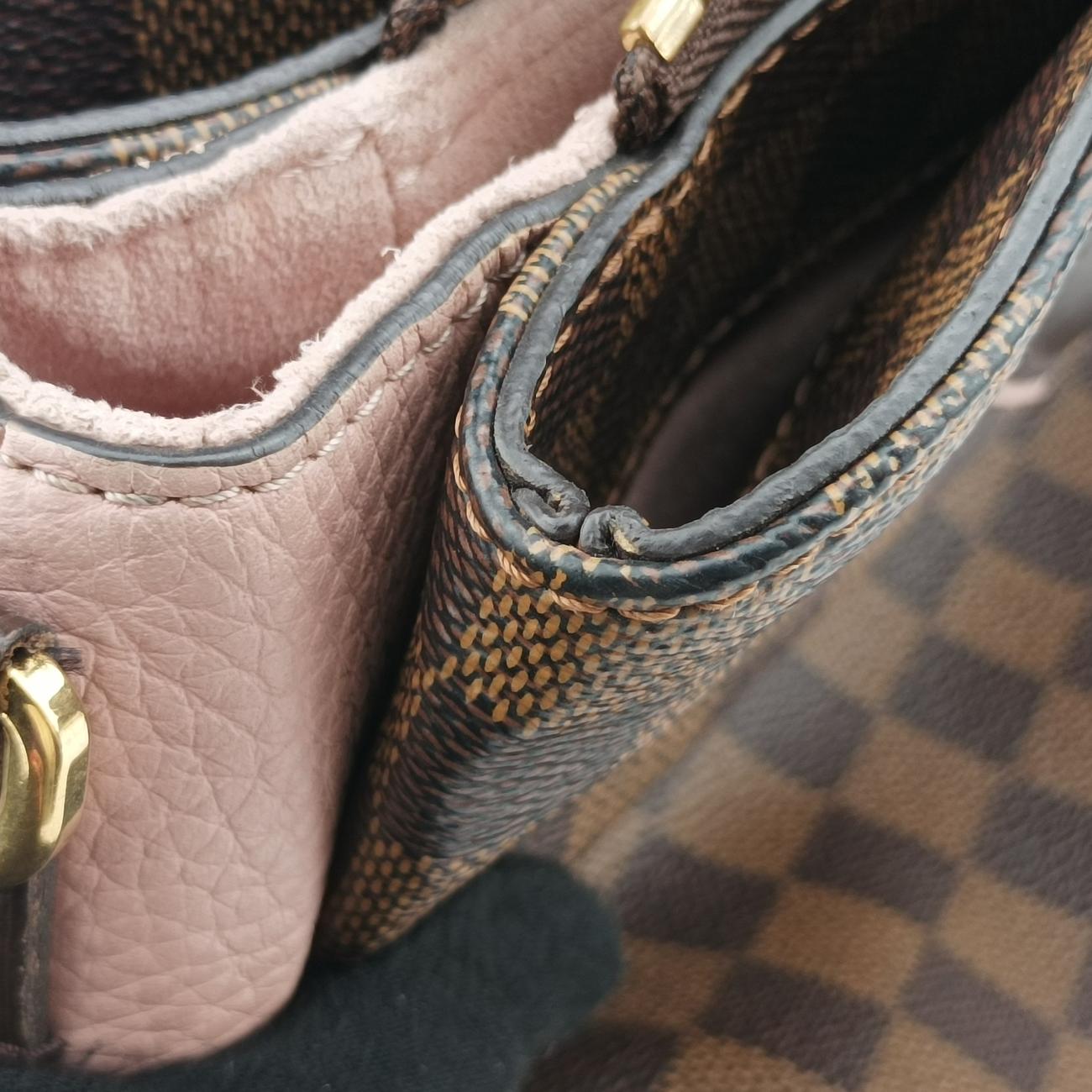 Secondhand Louis Vuitton Normandy Magnolia x Pink Damier canvas x Taurillon leather N41488 shoulderbag | stylenewstar