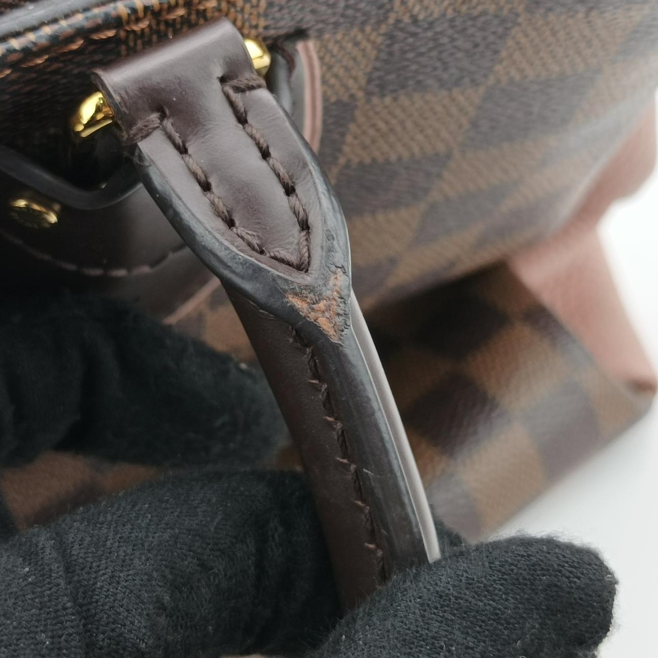 Secondhand Louis Vuitton Normandy Magnolia x Pink Damier canvas x Taurillon leather N41488 shoulderbag | stylenewstar