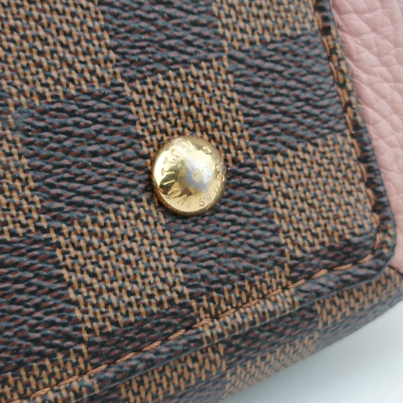 Secondhand Louis Vuitton Normandy Magnolia x Pink Damier canvas x Taurillon leather N41488 shoulderbag | stylenewstar