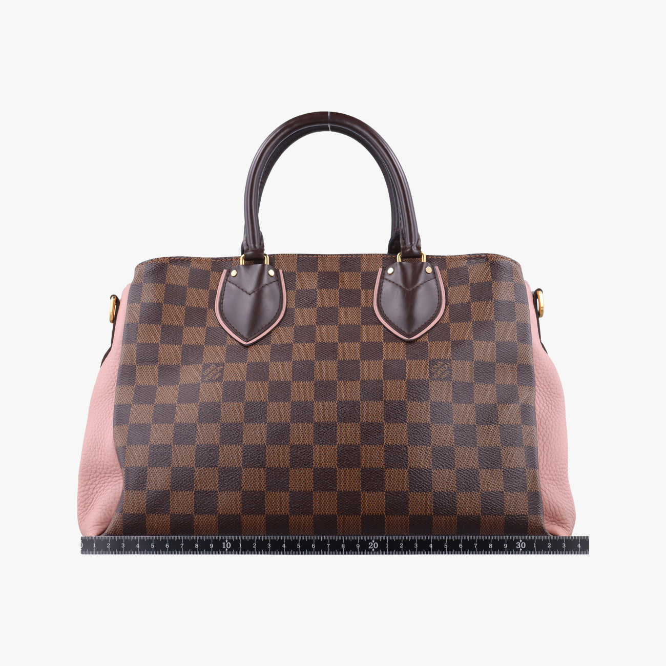 Secondhand Louis Vuitton Normandy Magnolia x Pink Damier canvas x Taurillon leather N41488 shoulderbag | stylenewstar