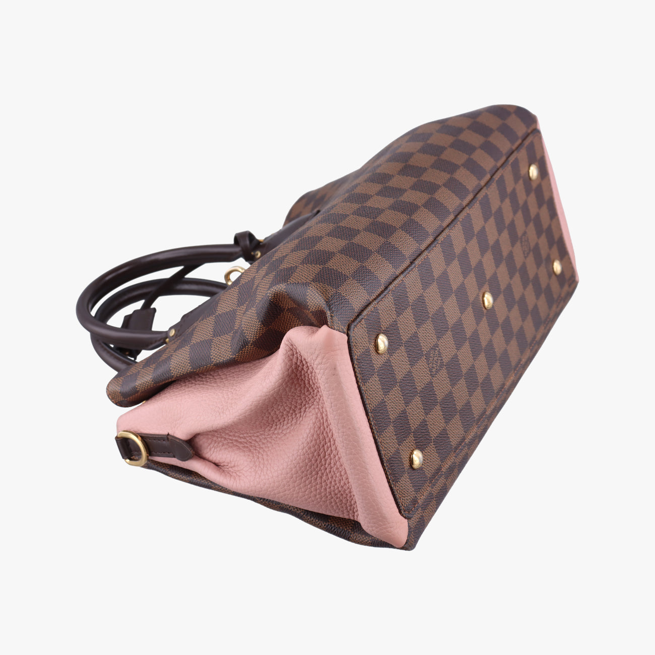Secondhand Louis Vuitton Normandy Magnolia x Pink Damier canvas x Taurillon leather N41488 shoulderbag | stylenewstar