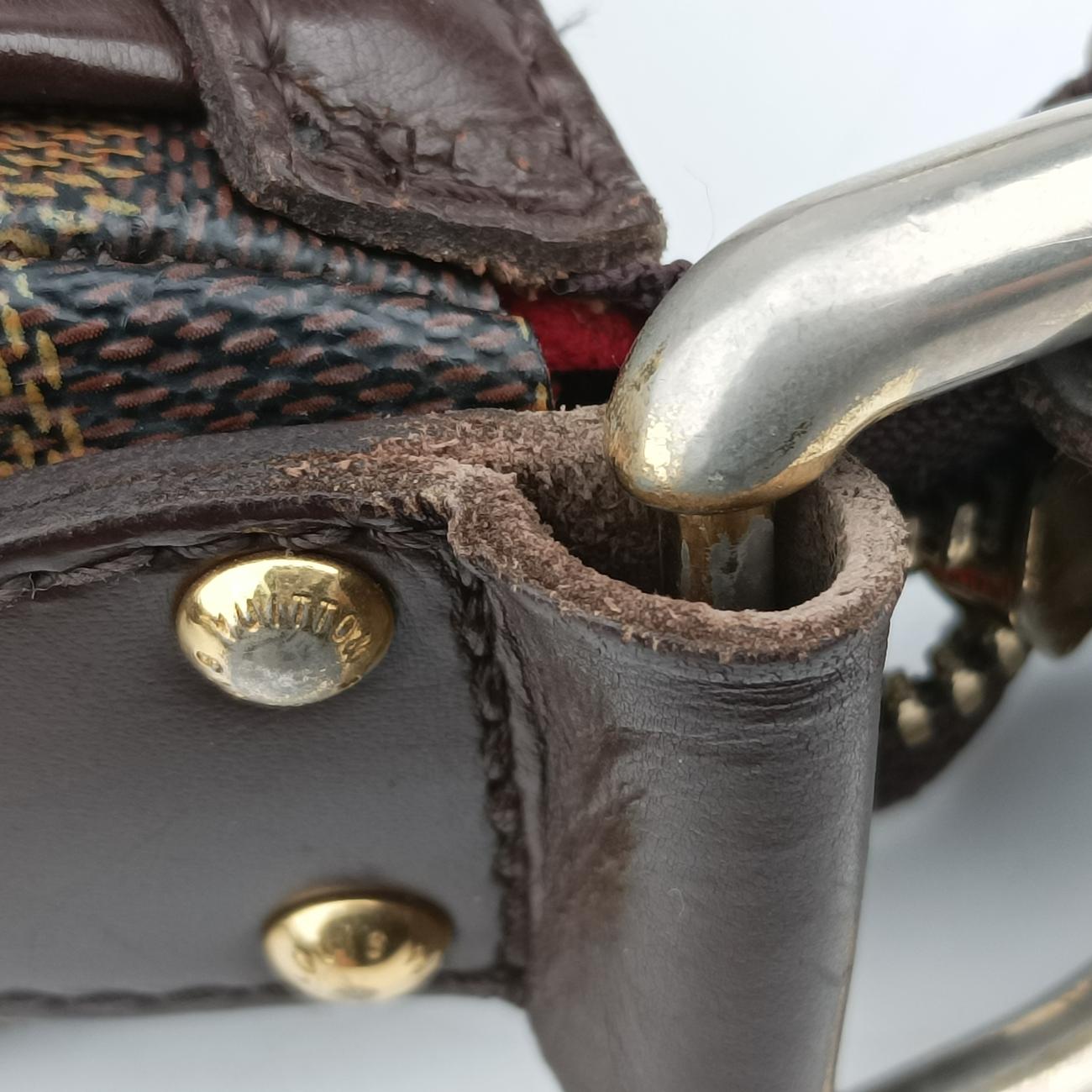 Pre-owned Louis Vuitton HIGHBURY EBENE Damier Canvas N51200 shoulderbag | stylenewstar