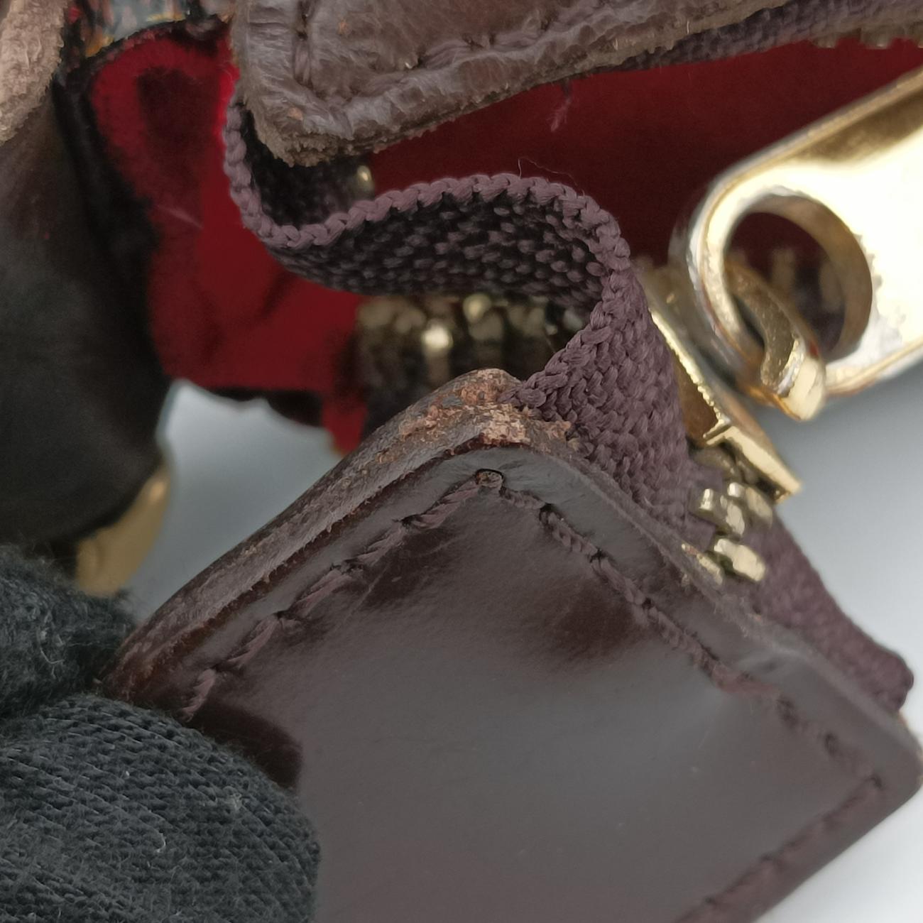 Pre-owned Louis Vuitton HIGHBURY EBENE Damier Canvas N51200 shoulderbag | stylenewstar