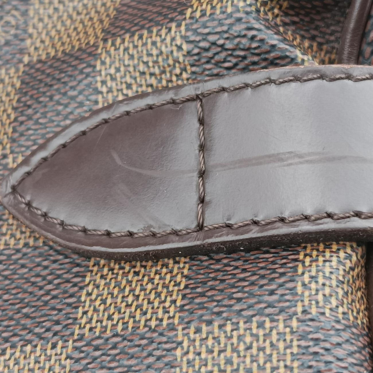 Pre-owned Louis Vuitton HIGHBURY EBENE Damier Canvas N51200 shoulderbag | stylenewstar