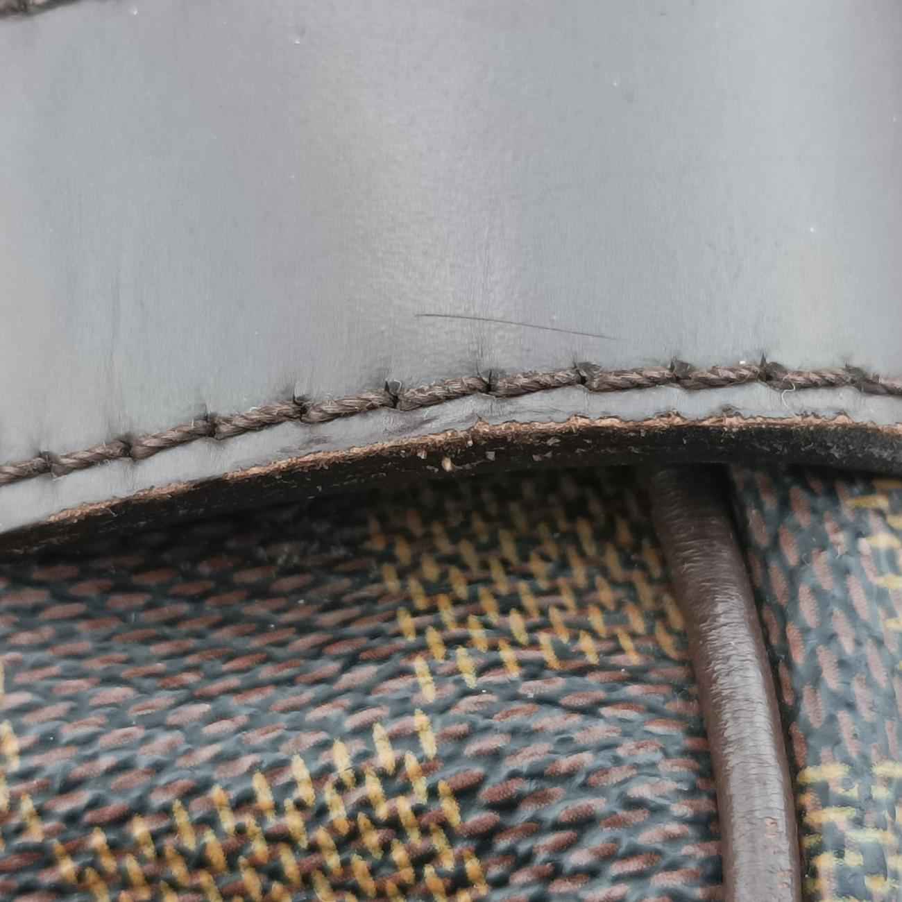 Pre-owned Louis Vuitton HIGHBURY EBENE Damier Canvas N51200 shoulderbag | stylenewstar