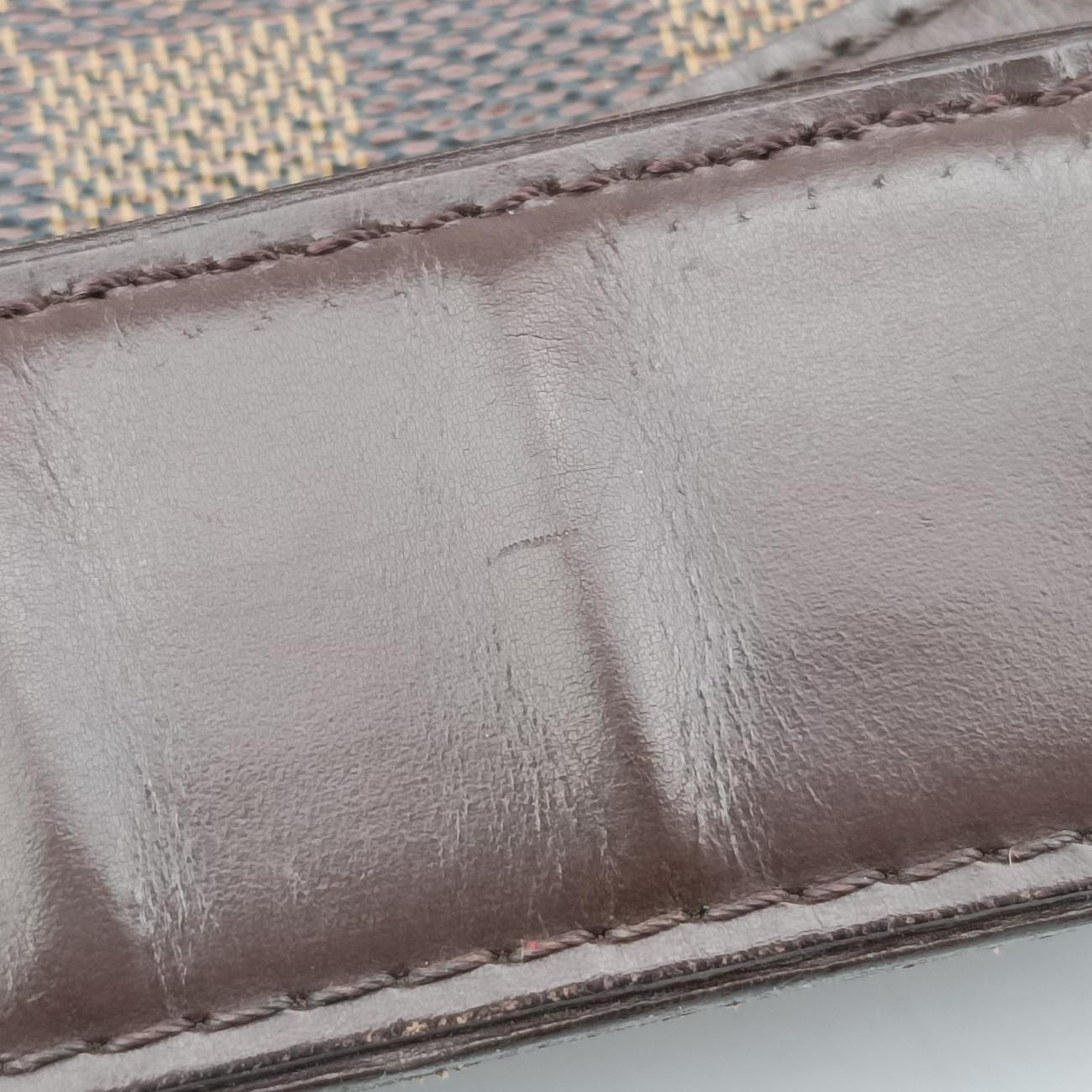 Pre-owned Louis Vuitton HIGHBURY EBENE Damier Canvas N51200 shoulderbag | stylenewstar