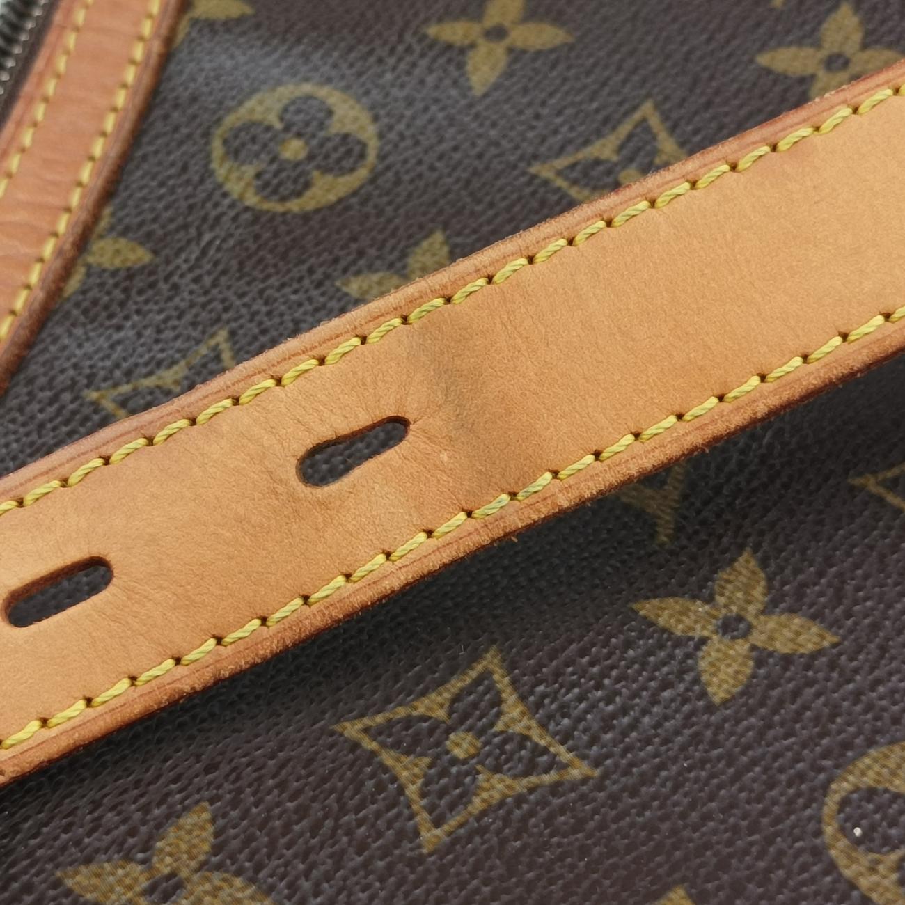 Pre-owned Louis Vuitton TULUM GM Brown Monogram Canvas M40075 crossbodybag | stylenewstar