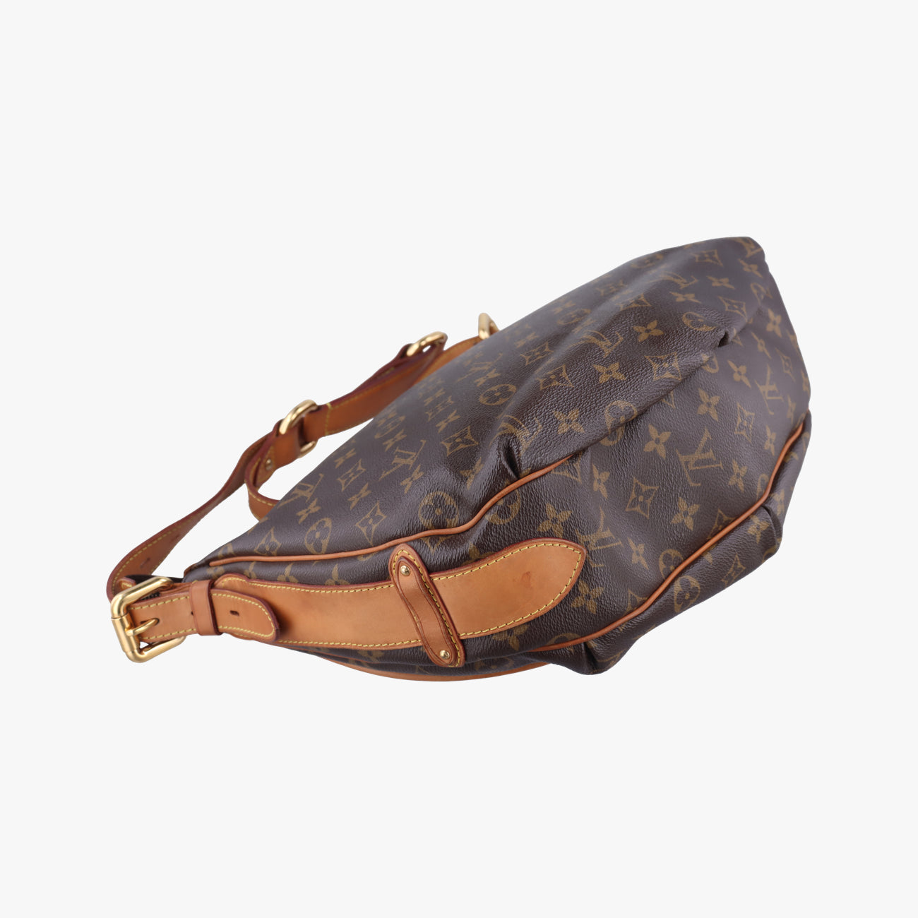Pre-owned Louis Vuitton TULUM GM Brown Monogram Canvas M40075 crossbodybag | stylenewstar